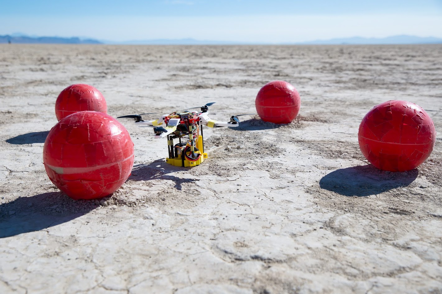 ARLISS会場のゴール付近にあるCanSat